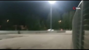 Karantinayı ihlal etti, drift yaparken yakalandı
