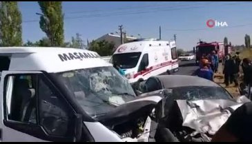 Niğde'de zincirleme kaza: 1 ölü, 7 yaralı