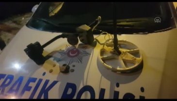 Bursa'da yapılan uygulamada tarihi sikkeler ele geçirildi