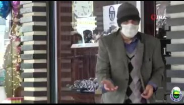 Bursa'da coyuncusu dilenci kılığında sokak sokak gezdi