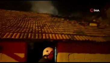 Hatay'da korkutan yangın