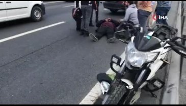 İstanbul E5 Karayolunda trafik kazası: 1 yaralı