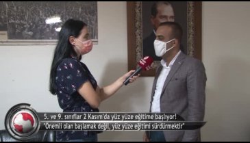 Eğitim-İş Bursa Şube Başkanı Özkan Rona: "Yeterli hijyen şartları tam olarak sağlanamıyor" (ÖZEL HABER)