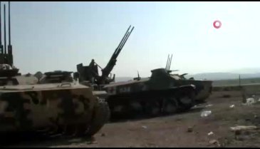 Ermenistan'dan ele geçirilen tanklar görüntülendi
