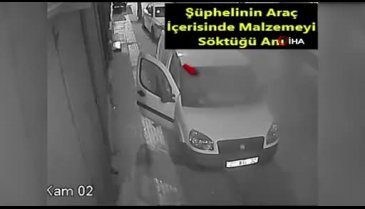 Hırsızın rahatlığı pes dedirtti