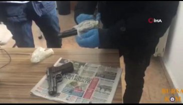 Bursa merkezli silah kaçakçılığı operasyonunda 21 gözaltı