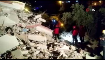 Bursa'da korku dolu anlar! Site çöktü... - 2