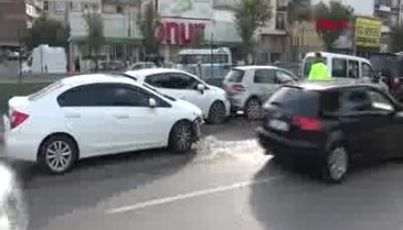 Bursa'da zincirleme kaza!