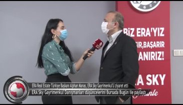 ERA Real Estate Türkiye Başkanı Alphan Manas Bursa'da bulunan ofislerini ziyaret etti! (ÖZEL HABER)