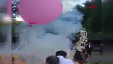Düğünde patlatılan havai fişek genç kadının kabusu oldu