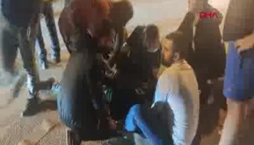 Bursa'da kazayı görüp, aniden frene basan motosiklet sürücüsü yaralandı