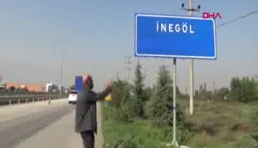 Bursa İnegöl'de bir kez daha nüfus tabelası şaşkınlığı