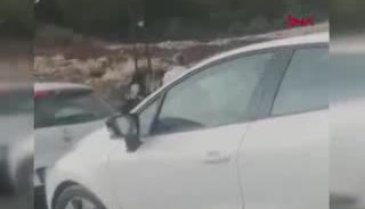 Hatay'da şoke eden görüntü! Damat gelini dövdü