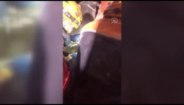 Ahmet Çitim'in enkazdan çıkarılma anlarına dair yeni görüntü