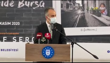 "Hayatın Durduğu Günler-Pandemide Bursa" isimli sergi bugün açıldı!