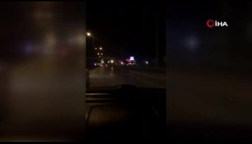Arkadaşının öldüğü kazayı cep telefonuyla böyle kaydetti