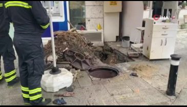 İstanbul Bebek'te rögar kapağında çalışma sırasında patlama: 2 yaralı