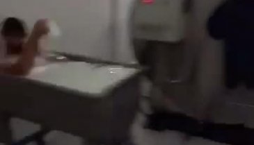Süt fabrikasında skandal görüntü! Banyo yaptı