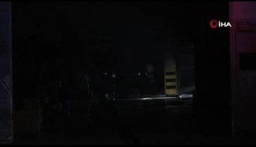 Kozmetik ürünleri fabrikasında yangın