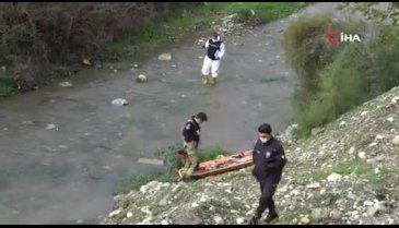 Bursa'da derede erkek cesedi bulundu