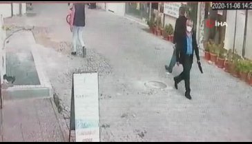 Rüzgarda uçuşan binlerce lirayı böyle topladılar