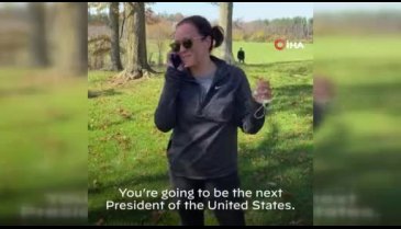 Kamala Harris'ten Biden'a tebrik telefonu: "Başardık"