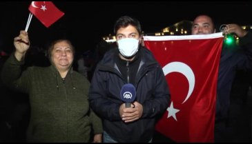 Azerbaycan'da zafer kutlamaları!