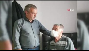 Bursa'da 80 yaşındaki kimsesiz adama kaymakamlık ve belediye sahip çıktı