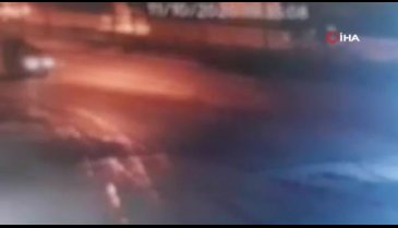 İstanbul Şişli'de feci kaza kamerada