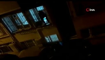 Eve kilitledikleri Filistinli genç yangın çıkartarak kurtuldu