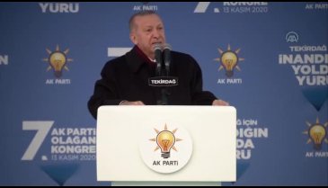 Cumhurbaşkanı Erdoğan: AK Parti'nin kaderi ile ülkenin kaderi birbiriyle bütünleşmiştir
