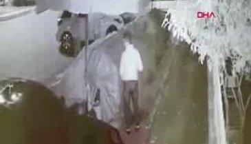 Manav tezgahının arkasında iğrenç olay