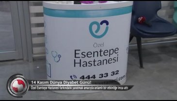 Bursa'da Özel Esentepe ve Özel Anadolu Hastaneleri diyabete dikkat çekti