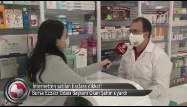 Bursalılar internet üzerinden satılan ilaç ve vitaminlere dikkat! (ÖZEL HABER)