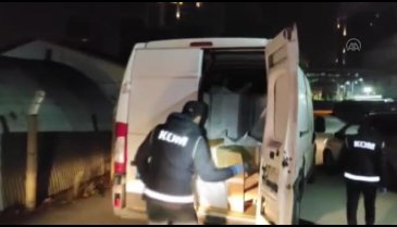 Bursa'da 750 bin adet doldurulmuş makaron ele geçirildi