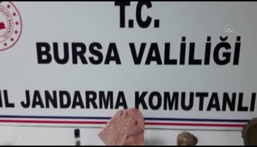 Bursa'da tarihi eser satmaya çalışan şüpheli suçüstü yakalandı