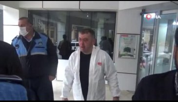 Vaka almaya giden ambulans şoförünü yolda darp ettiler