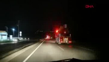 Bursa'da korkutan yangın! Yatağa bağımlı kadın son anda kurtarıldı
