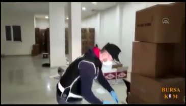 Bursa'da kaçak sigara operasyonunda 2 kişi yakalandı