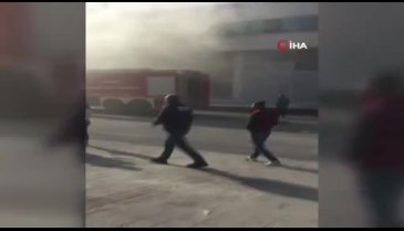 Bursa'da alev alan kimyasallar korkuttu