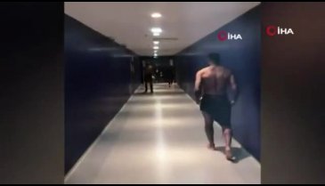 Beşiktaş galibiyeti soyunma odasında kutladı