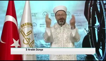 Diyanet İşleri Başkanı Erbaş'tan Dünya Engelliler Günü paylaşımı