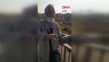 Yaşlı kadının darp yalanını kameralar ortaya çıkardı