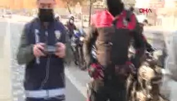 Bursa'da yasağı ihlal edenler dronla tespit edilip, ceza kesildi