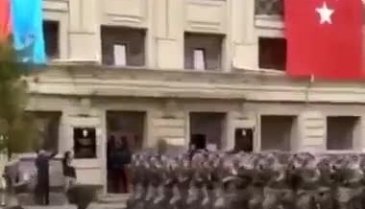 Türk askeri Bakü'de