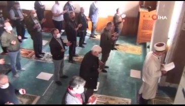 Bursa'da yağmur duası yapıldı