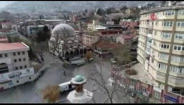 Bursa'da sokağa çıkma kısıtlamasına uyuluyor