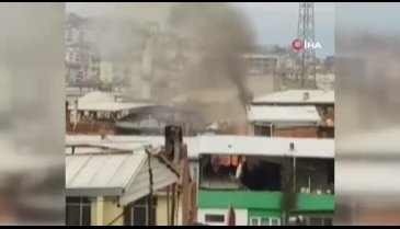 Bursa'da yangından çok korana tehlike saçtı - 2