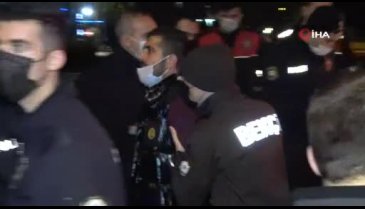 Bursa'da alkollü yakalanan sürücü polise ve bekçilere mukavemet gösterip küfretti