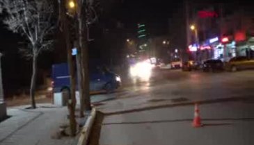 Maske takmamak için direnen şahsa biber gazlı müdahale